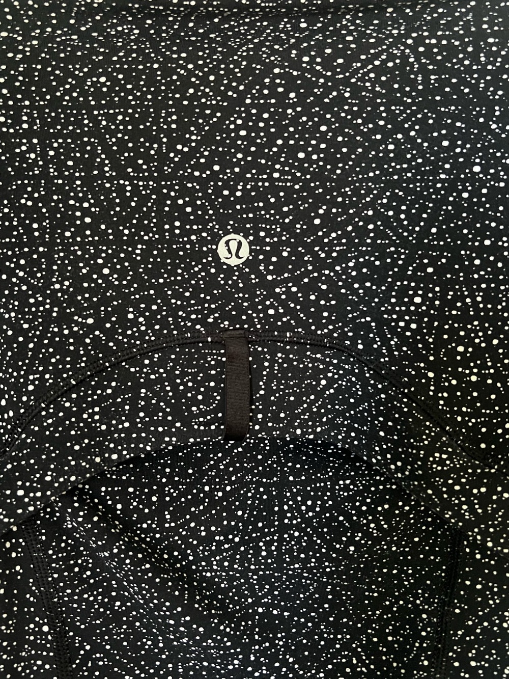 lululemon Define Jacket Size 6 Black White Speckled Static Full Zip Athleisure - Picture 4 of 11